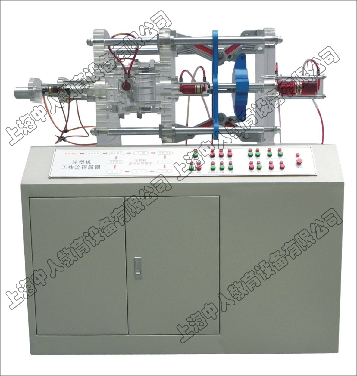 ZR-S1型透明星空（中国）注塑机演示模型