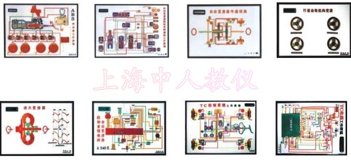 制动系、自动变速器电动程控电教板